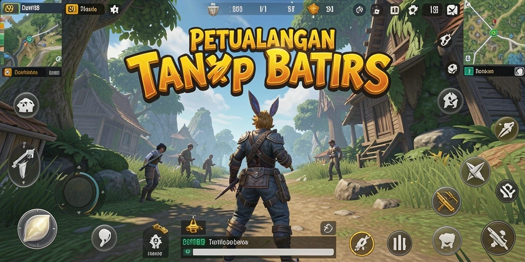 Tampilan gameplay DEWI188 yang menarik dalam dunia terbuka.