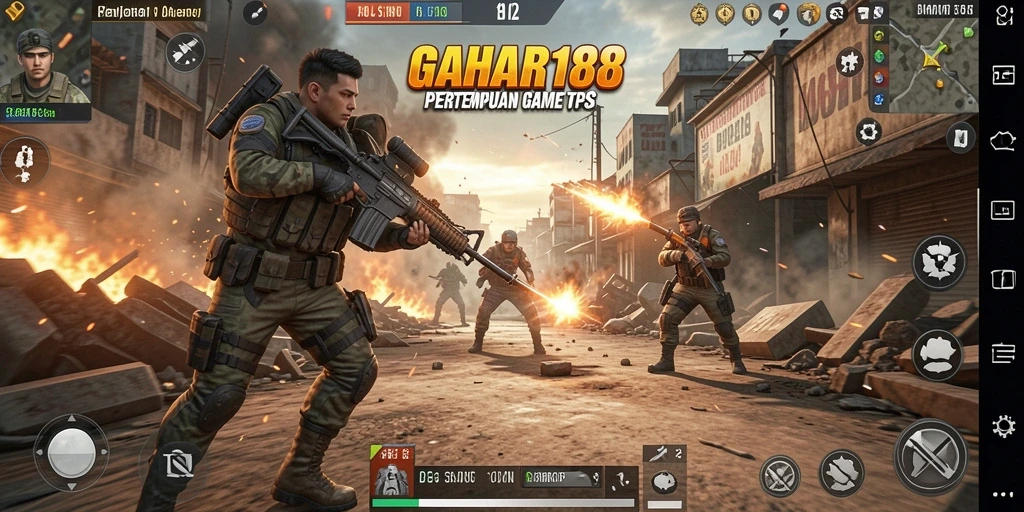 Gameplay seru dan mendebarkan dalam GAHAR188 dengan aksi TPS.