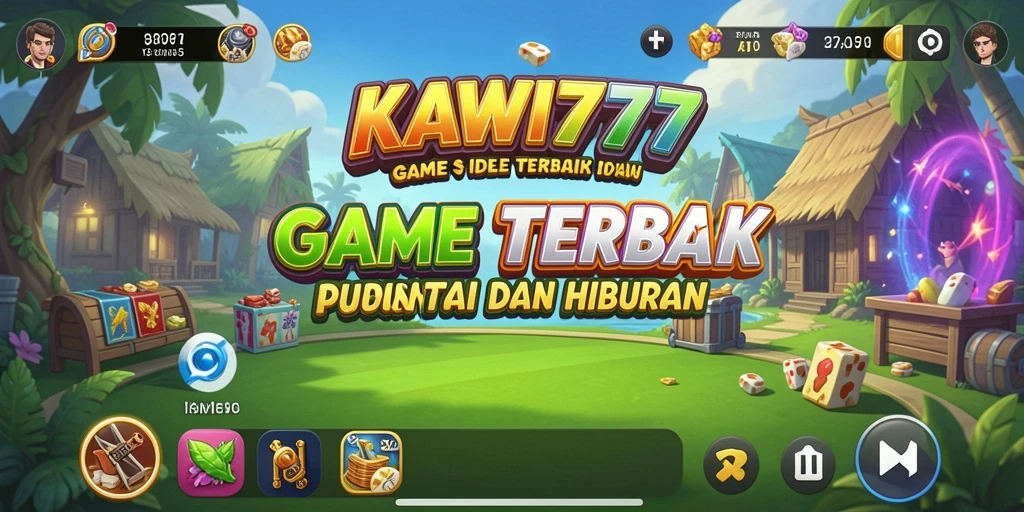 Tampilan gameplay KAWI777 dengan mekanisme Idle yang menarik.