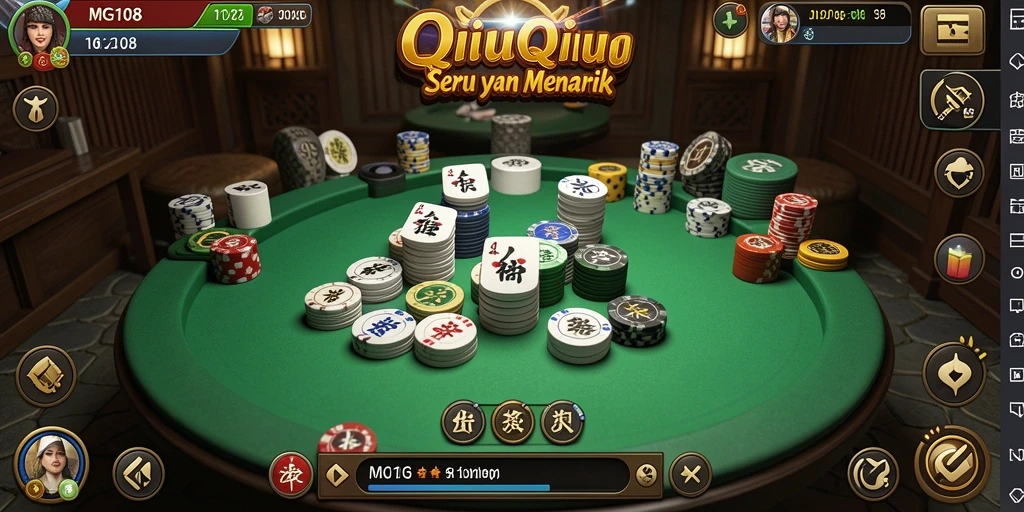 Tampilan gameplay menarik dari QiuQiu MG108.