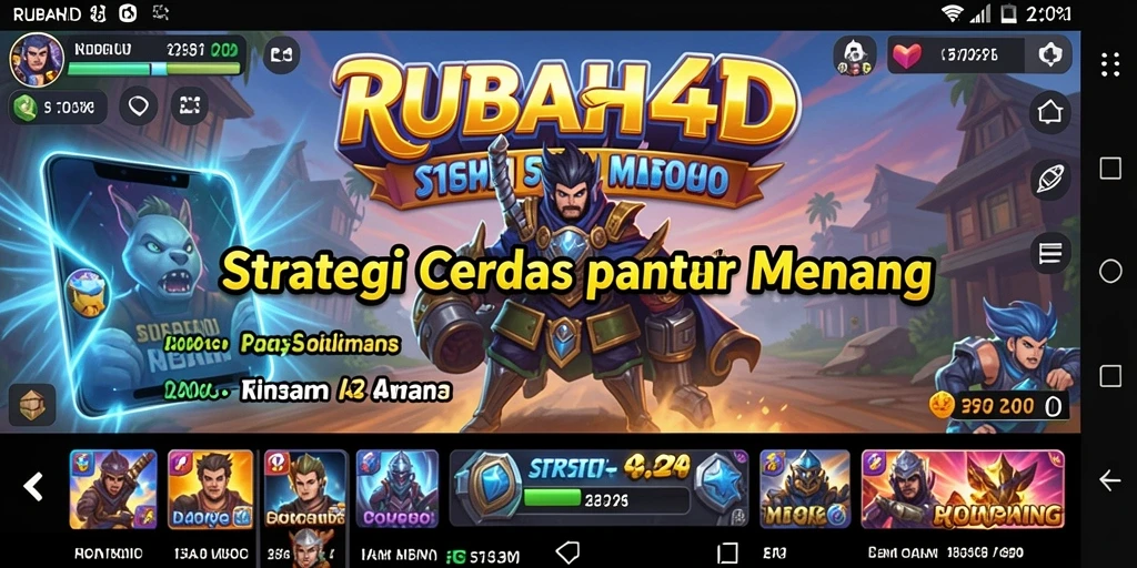 Tampilan gameplay RUBAH4D yang memukau dan strategis.