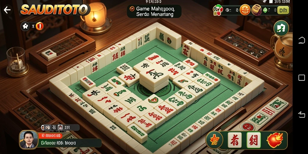 Tampilan gameplay SAUDITOTO yang seru dan penuh warna.