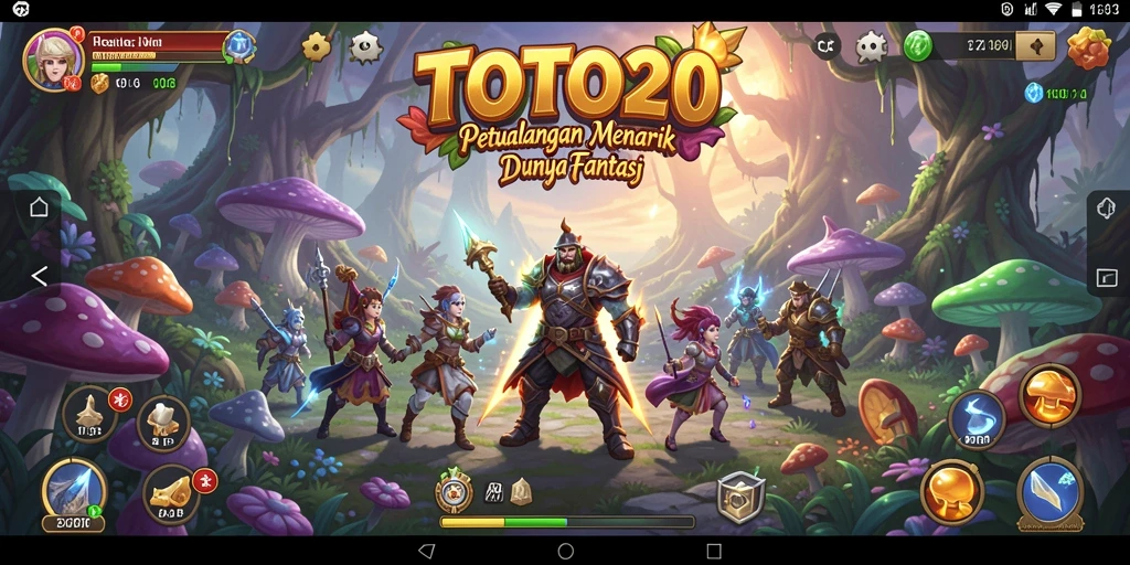 Screenshot TOTO20 menampilkan aksi seru dalam petualangan yang penuh warna.