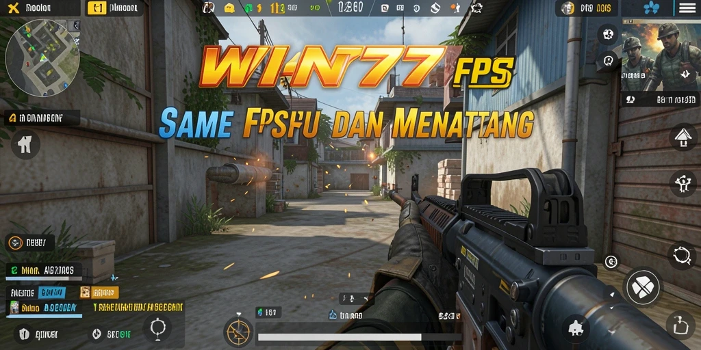 Gameplay seru WIN777 dengan aksi tembak-menembak intens.