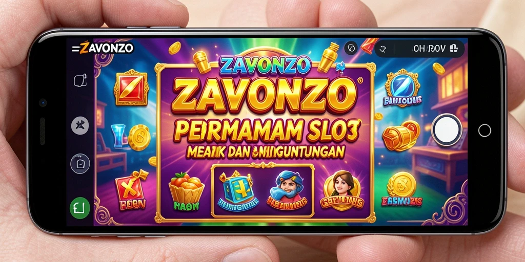 Tampilan menarik dari gameplay ZAVONZO yang seru.